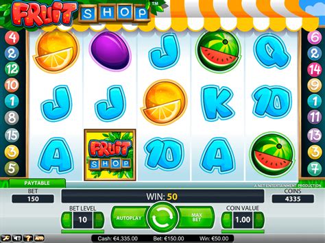 fruit shop spielautomat How to play Fruit Shop The game comes with a basketful of plump, juicy symbols, spread over five reels and fifteen bet lines